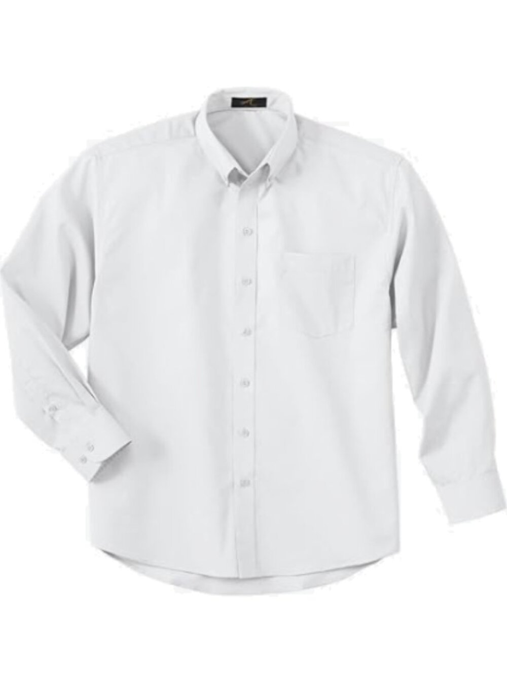 Ash City 87024 Men's Long Sleeve Shirt With Teflon® - White